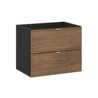 Szafki łazienkowe - Szafka pod umywalkę wisząca Talia 60x45.6x50 cm Dąb Casella Comad - miniaturka - grafika 1