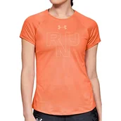 Koszulki i topy damskie - Under Armour Damska koszulka z krótkim rękawem Qualifier Run - miniaturka - grafika 1