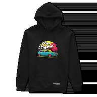 Odzież do sportów motorowych - Czarna bluza z kapturem VW Golf mk1-M - miniaturka - grafika 1