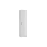 Szafki łazienkowe - Słupek C32 1D0S 32 x 140 x 33 cm biały połysk Gaja - miniaturka - grafika 1
