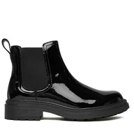 Botki damskie - Sztyblety Clarks Orinoco3 Lane 26184623 Czarny - miniaturka - grafika 1