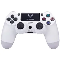 Kontrolery do Playstation - STEELDIGI Steelshock biały GAAKSDI00094N0 - miniaturka - grafika 1