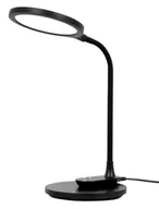 Lampy stojące - Czarna dotykowa lampka LED na biurko - A681 F6-H27 - miniaturka - grafika 1