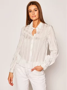 Koszule damskie - Patrizia Pepe Koszula Camicia/Shirt 2C1127/A3ZC-X2IN Biały Regular Fit - grafika 1