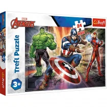 Puzzle 24 elementy Maxi W świecie Avengersów - Puzzle - miniaturka - grafika 1
