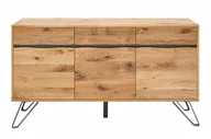 Kredensy - Interior Invicta Kredens living edge 160cm dąb dziki 39435 - miniaturka - grafika 1