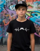 Koszulki dla chłopców - Koszulka dla chłopca grającego w gry - dla gracza dd60 - miniaturka - grafika 1