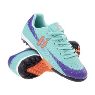 Piłka nożna - Buty piłkarskie Huari Recoleti Teen TF Jr (kolor Niebieski, rozmiar 40) - miniaturka - grafika 1