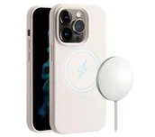 Etui i futerały do telefonów - Vivanco Mag Hype do iPhone 14 Pro Max (piaskowy) - miniaturka - grafika 1