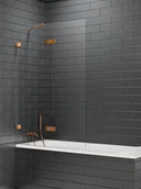 Parawany nawannowe - Parawan nawannowy New Trendy Avexa 120x150 cm 2-częściowy uchylny lewy miedź EXK-3812 - miniaturka - grafika 1