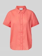 Bluzki damskie - Bluzka o kroju regular fit z wykładanym kołnierzem model ‘TUTTY’ - miniaturka - grafika 1