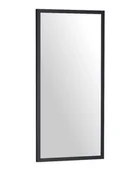 Lustra - Lustro Profilmat w ramie WĄSKIEJ CZARNEJ 85X35cm PREMIUM - miniaturka - grafika 1
