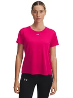 Koszulki sportowe damskie - Under Armour Koszulka sportowa w kolorze różowym - miniaturka - grafika 1