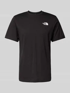 T-shirt z nadrukiem z logo - Koszulki męskie - miniaturka - grafika 1