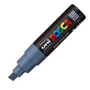 uni-ball Uni-ball  marker UNI POSCA z szeroką końcówką klinową, łupek szary PX107540000 - Kredki, ołówki, pastele i pisaki - miniaturka - grafika 1