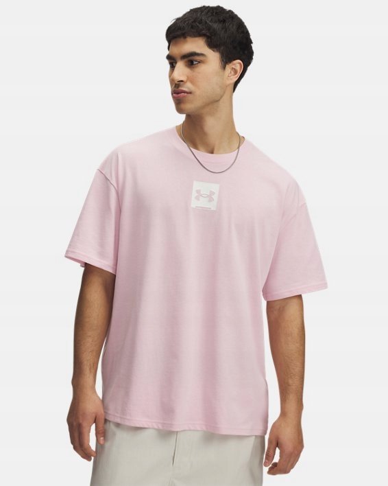 T-SHIRT MĘSKI UNDER ARMOUR SPORTOWY OVERZISE HW OS SM BOX SS XXL