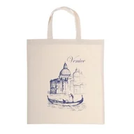 Torby i wózki na zakupy - Torba bawełniana TRAVEL 38 x 42 cm - miniaturka - grafika 1