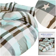 Pościel - Pościel 160 x 200 3cz Satyna Bawełniana nr A1784 - miniaturka - grafika 1