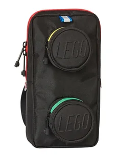 Torba na ramię Sling Bag Brick 1x2 LEGO - black / multi - Plecaki szkolne i tornistry - miniaturka - grafika 1