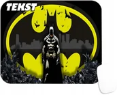 Podkładki pod mysz - PODKŁADKA POD MYSZKĘ Z BATMAN BOHATER AVENGERS PREZENT -TEKST -20X24 - miniaturka - grafika 1