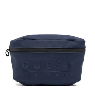 Saszetka Guess HMSOWR P5292 Granatowy - Torby męskie - miniaturka - grafika 1
