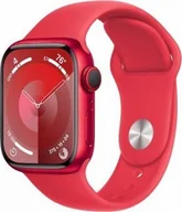 Smartwatch - Apple Watch 9 GPS + Cellular 41mm Aluminium Sport M/L Czerwony - miniaturka - grafika 1