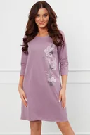 Piżamy damskie - Koszula Italian Fashion Ibena r.3/4 wrzos - miniaturka - grafika 1