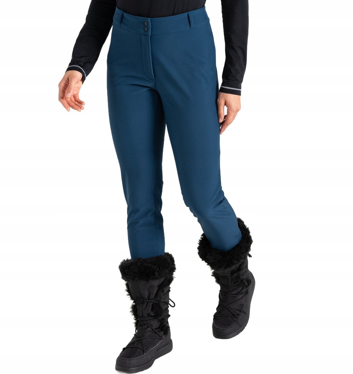 Damskie spodnie narciarskie softshell Dare2B DWL594 ZV7 S niebieski