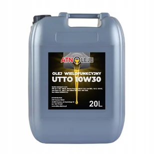Olej Hydrauliczno Przekładniowy Utto 10W30 20L Wielofunkcyjny - Oleje przekładniowe - miniaturka - grafika 1