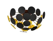 Lampy sufitowe - Trio Oświetlenie DISCALGO Lampa sufitowa Czarny, 3-punktowe 609900332 - miniaturka - grafika 1