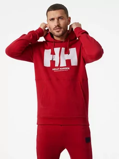 Bluzy męskie - Helly Hansen Bluza "RWB" w kolorze czerwonym - grafika 1