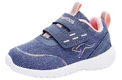 Buty dla dziewczynek - KangaROOS Ky-Stitch V sneakersy dziewczęce, Midnight Blue Fandango Pink, 22 EU - miniaturka - grafika 1