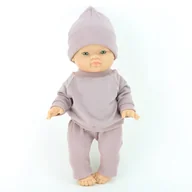 Domki dla lalek - Legginsy lawenda dla lalki Miniland 38cm, Paola Reina 34cm i Minikane - miniaturka - grafika 1