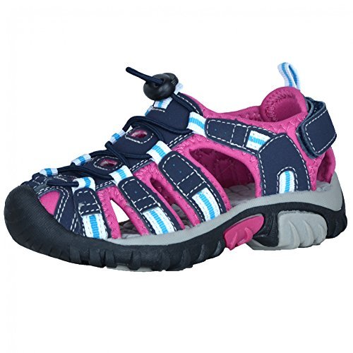 McKINLEY Unisex Vapor II półbuty dziecięce do trekkingu i wędrówek, niebieski - niebieski granatowy Dark Pink Dark 920-29 EU