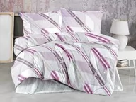 Pościel - Darymex Pościel bawełniana 220x200 Azur fioletowa wrzosowa geometria Cottonlove Exclusive 4 - miniaturka - grafika 1