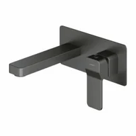 Baterie podtynkowe - Omnires SL7715GR SL7715GR SLIDE bateria umywalkowa podtynkowa grafit - miniaturka - grafika 1