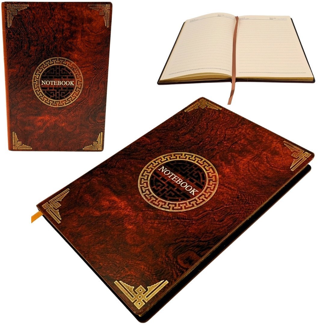 Elegancki Notes A5 Drewniana Okładka EE1