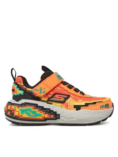 Skechers Sneakersy Mega-Craft 4K- 402160L/ORBK Pomarańczowy - Buty dla chłopców - miniaturka - grafika 1