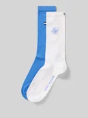 Skarpetki damskie - Skarpety długie z Mieszanka bawełny w Zestaw 2 szt. - miniaturka - grafika 1