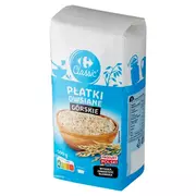 Płatki śniadaniowe i musli - Carrefour Classic Płatki owsiane górskie 500 g - miniaturka - grafika 1