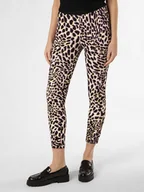 Spodnie damskie - Marc Cain Sports Spodnie Kobiety lila|czarny|wielokolorowy wzorzysty, 36 - miniaturka - grafika 1