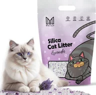 Żwirek dla kotów - Żwirek dla kota Mersjo Żwirek silikonowy dla kota lawendowy Mersjo Lavender 3,8L - miniaturka - grafika 1