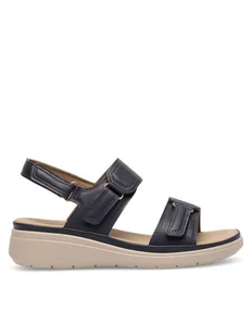 Clara Barson Sandały WYL0510-01 Granatowy - Sandały damskie - miniaturka - grafika 1