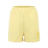 Spodenki damskie - FILA Balve High Waist szorty damskie, pale banana, M - miniaturka - grafika 1