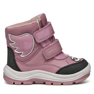 Śniegowce Geox B Flanfil Girl B Abx B463WA 054FU C8006 M Różowy - Buty dla dziewczynek - miniaturka - grafika 1