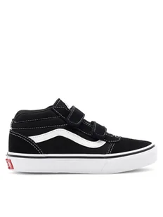Vans Sneakersy WARD MID V VN0A5HZ9IJU1 Czarny - Buty dla dziewczynek - miniaturka - grafika 1