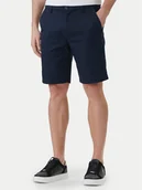 Spodenki męskie - Calvin Klein Szorty materiałowe LV04LF601G Granatowy Regular Fit - miniaturka - grafika 1