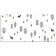 Podkładki na biurko - Ochronna mata na biurko Jelenie w lesie 120x60 cm, Dywanomat - miniaturka - grafika 1