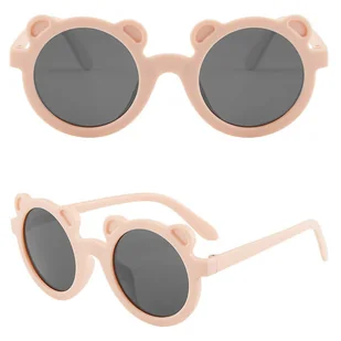 Dziecięce okulary przeciwsłoneczne z polaryzacją Miś POL-JR-54 jasny róż - Okulary przeciwsłoneczne Dziecięce okulary przeciwsłoneczne z polaryzacją Miś POL-JR-54 jasny róż - Okulary przeciwsłoneczne - miniaturka - grafika 1