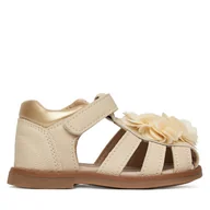 Buty dla dziewczynek - Sandały Nelli Blu CM210618-5A Beżowy - miniaturka - grafika 1